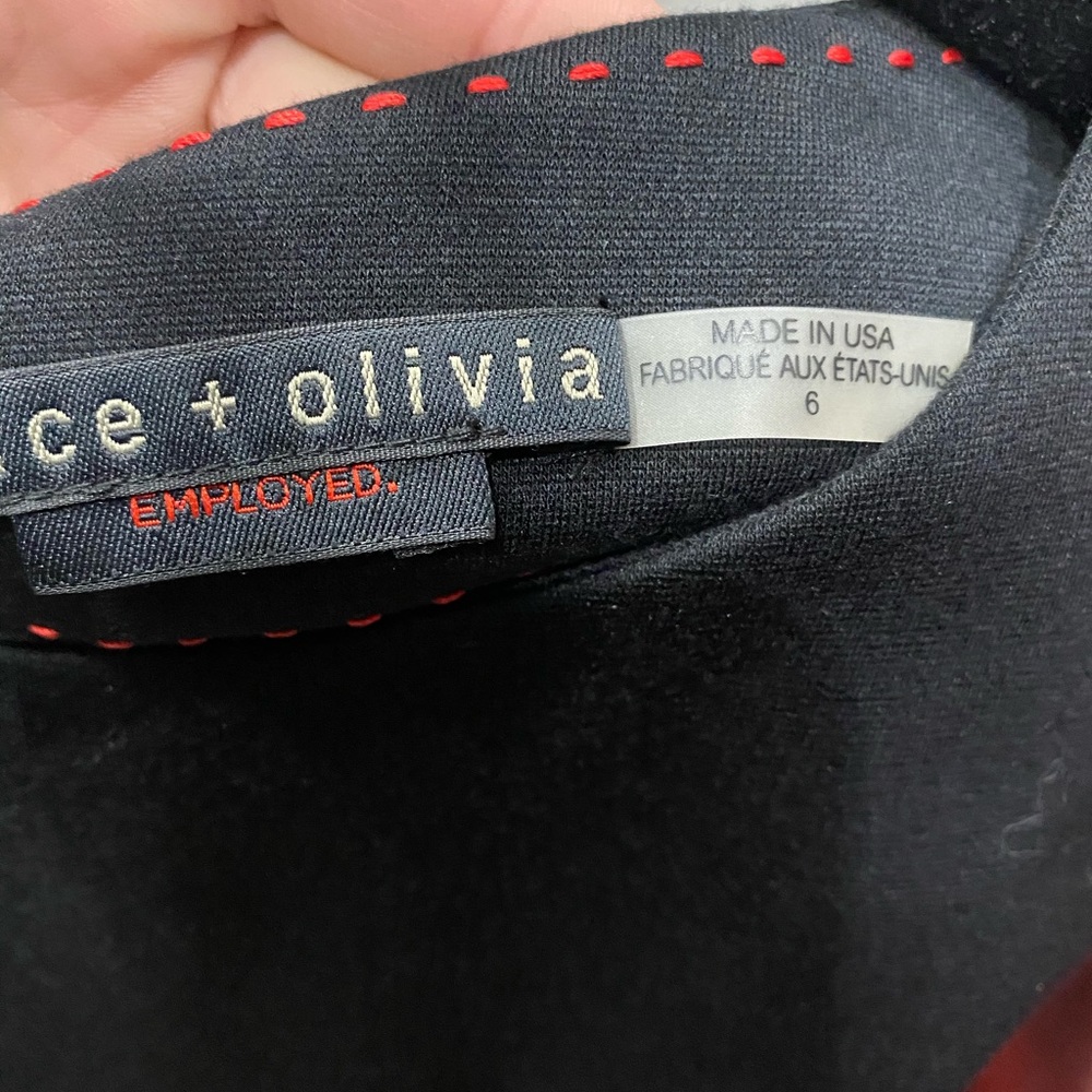 Alice + Oliva Black Work/Office Dress - sz 6 NWT - Picture 4 of 6